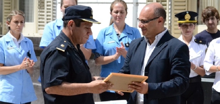 El Jefe de Policía de Gral. Alvarado participó del acto aniversario de la Reorganización de la Policía bonaerense