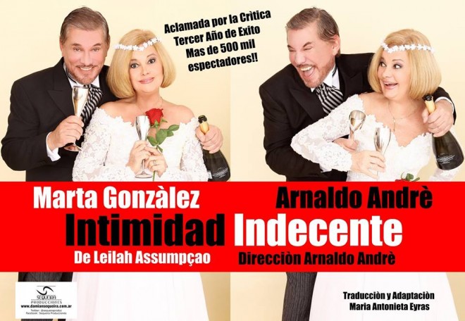 La reconocida obra “Intimidad Indecente” llega a Miramar