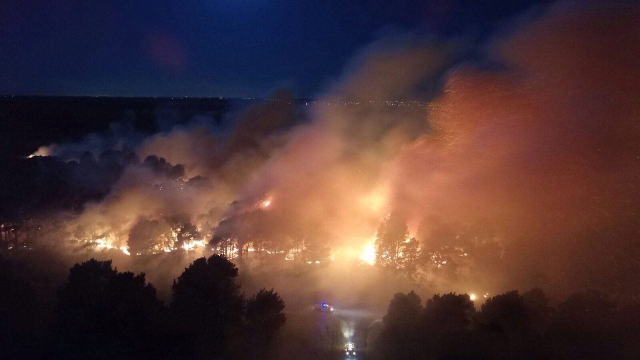 Tras 12 horas de trabajo, sofocaron el incendio en El Marquesado