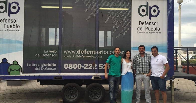 En Necochea se lanza la oficina móvil de la Defensoría del Pueblo: En Miramar estará del 2 al 15 de enero