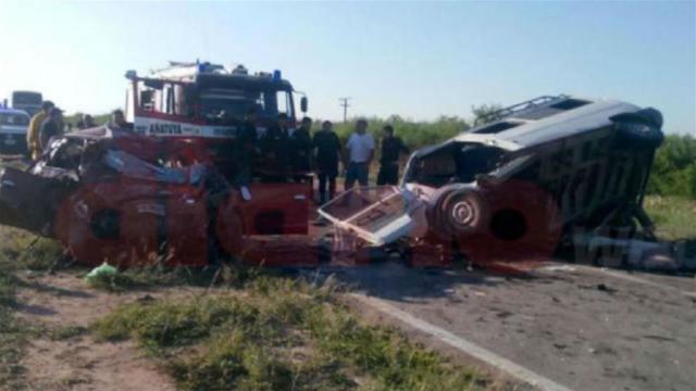 Tres marplatenses murieron tras un brutal choque en la Ruta 34