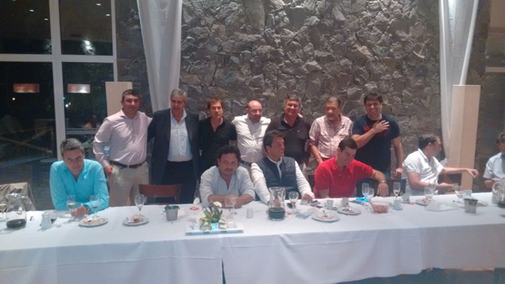 Presencia del Intendente Dr. Di Cesare en el cónclave Massa, Urtubey, y Bossio