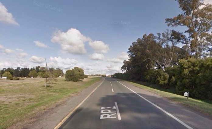 Murió un hombre al despistarse una camioneta en la ruta 2
