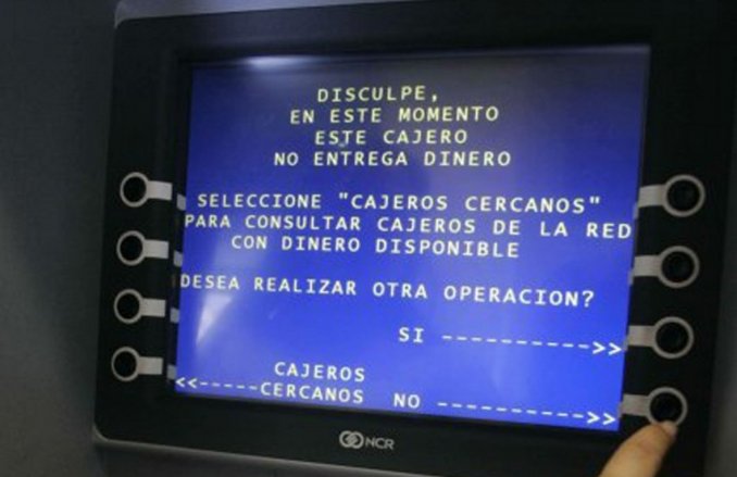 Cajeros vacíos: problemas para conseguir dinero en efectivo en la Costa Atlántica