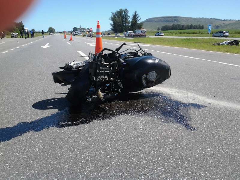 Murió el otro motociclista que se accidentó en la Ruta 226