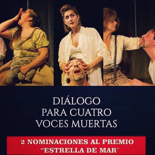 “Dialogo para cuatro voces muertas” llega al Espacio Konstantin de Miramar