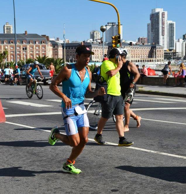 El miramarense Nicolás Gómez quedó 5º en el Triatlón Olímpico