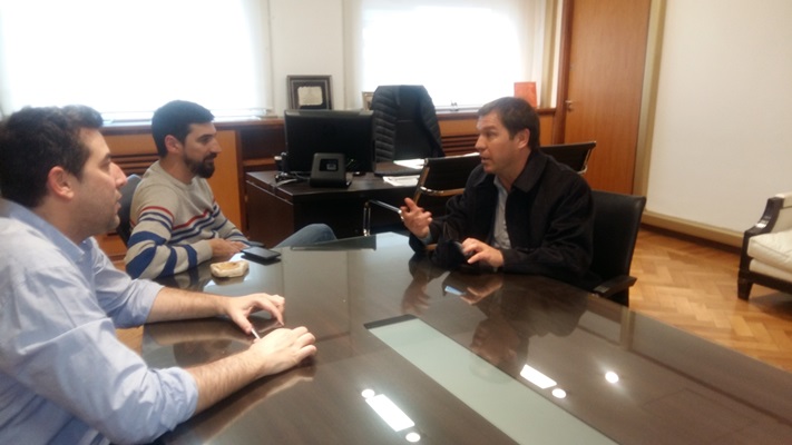 CABA: El Intendente Dr Di Cesare realizó gestiones en el Ministerio de Desarrollo Social