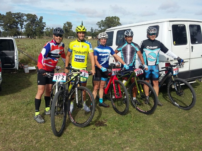 Se corrió la Vuelta al Centinela Sur, con presencia de ciclistas miramarenses