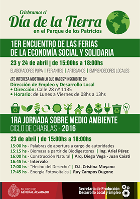 Miramar: Celebra el Día de la Tierra en el Parque de los Patricios