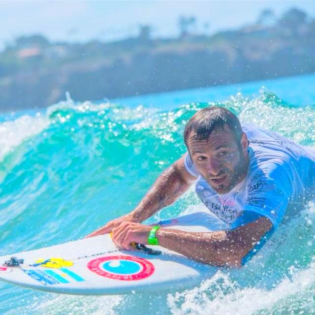 Nicolás Gallegos culminó de gran manera el Torneo Internacional de Surf Adaptado