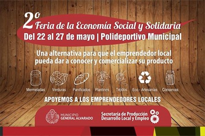 Miramar: Se inicia la 2° Feria de la Economía Social y Solidaria