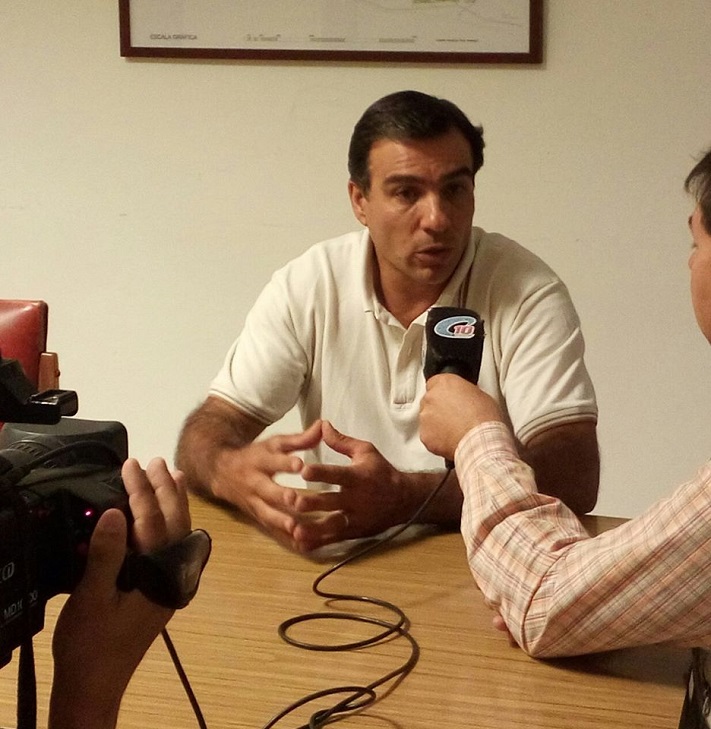 El presidente del  bloque Cambiemos-UCR, Fabián  Barberini, realizó gestiones en la ciudad de La Plata