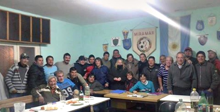 Miramar: Se realizó la cena de la Liga del Fútbol de los Barrios