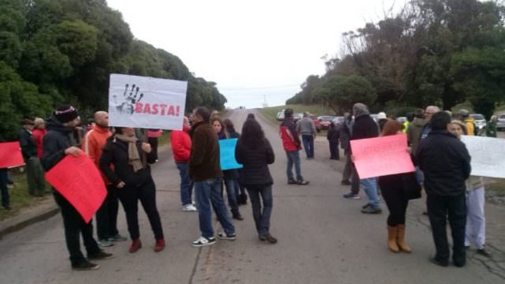 Playa Chapadmalal: Vecinos cortaron la ruta 11 para exigir seguridad