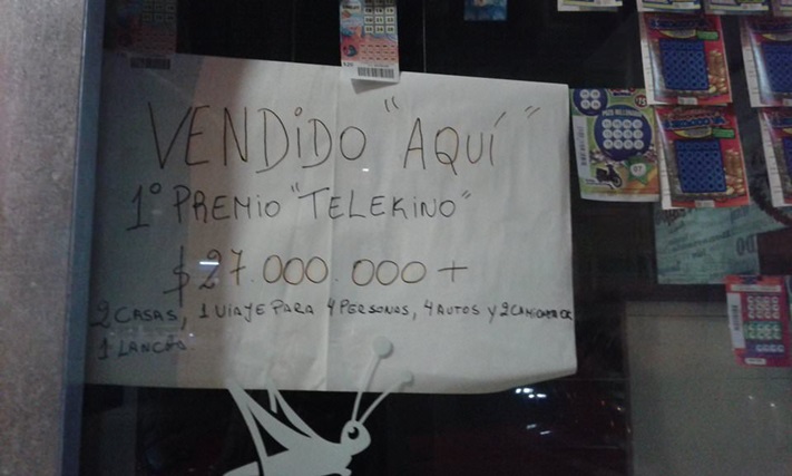 Un marplatense ganó 27 millones de pesos en el Telekino