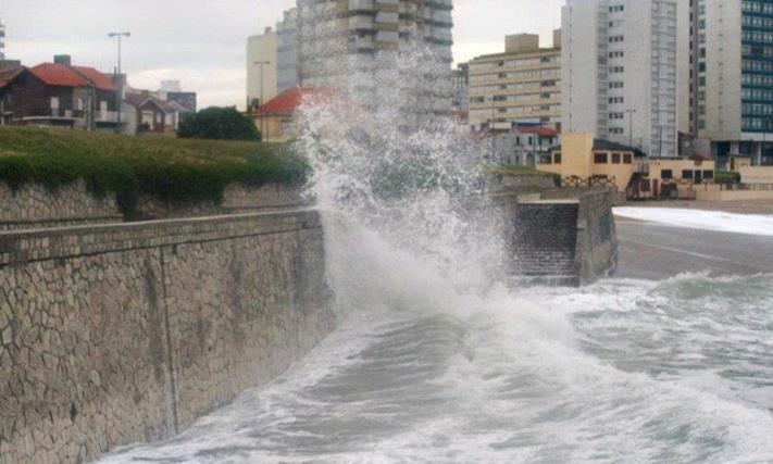La lluvia sigue siendo la protagonista en Miramar, y zona.