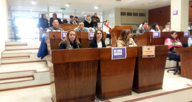 Miramar: El Bloque  de Concejales del FR presento proyecto sobre señáletica sobre rotondas
