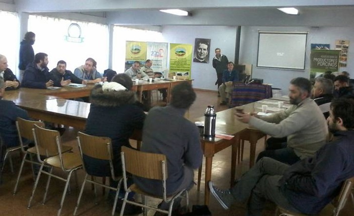 Tandil: Encuentro de la Mesa Regional Porcina del Sudeste