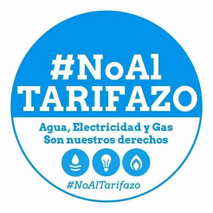 Convocan a un cacerolazo contra los tarifazos