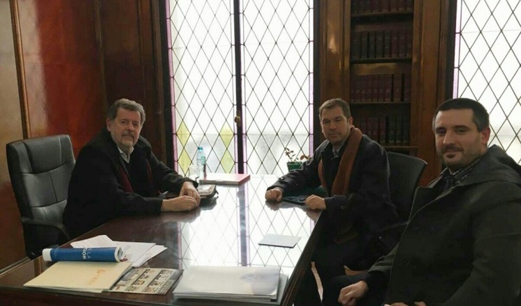La Plata: El Dr. G. Di Cesare se reunió con el Ministro de Producción de la Pcia. de Bs.As.