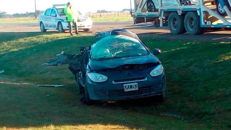 Ruta 226: Un joven murió tras un choque