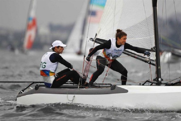 Santiago Lange y Cecilia Carranza lograron la segunda medalla de oro para Argentina