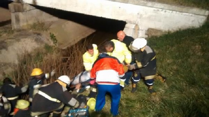 Dos necochenses pierden la vida en accidente en Autovía 2