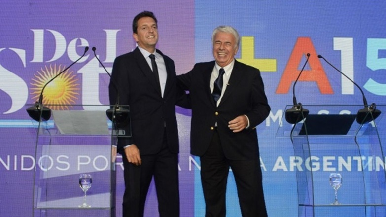 Cumbre en Mar del Plata: Sergio Massa, y José M. de la Sota
