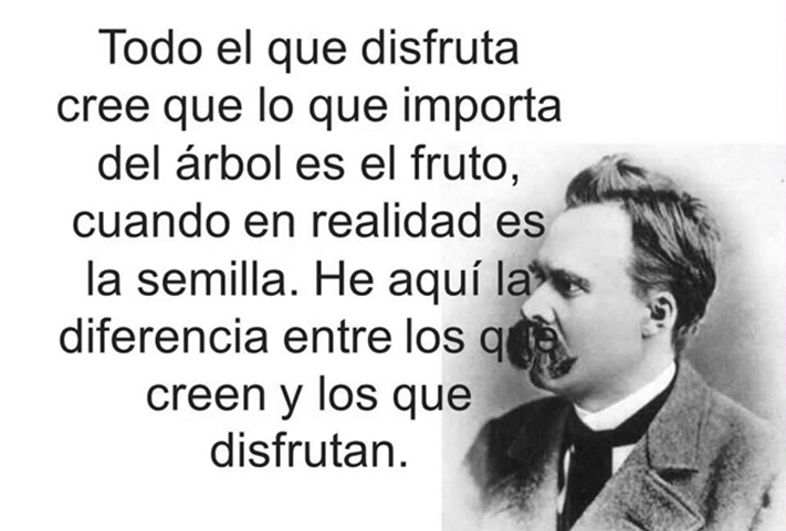 Friedrich Nietzsche, enamorado de la vida
