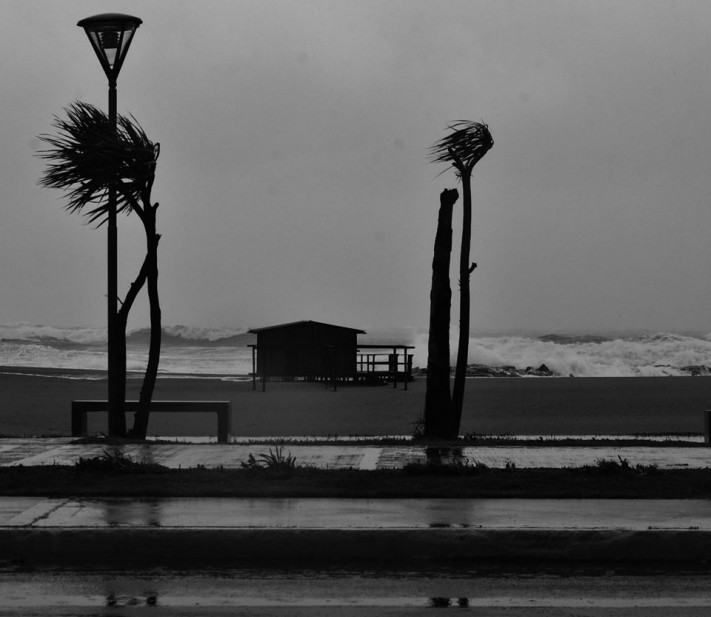 Se esperan fuertes vientos para esta noche en Mar del Plata, Miramar y la zona