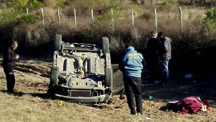 Una familia proveniente de Miramar sufrió un accidente automovilístico en Mendoza: falleció una mujer