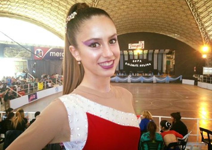 Patín: Albertina Machín obtuvo un destacable 8° lugar en La Falda (CBA)