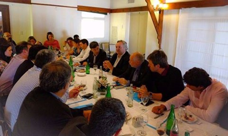 Mar del Plata: Reunión con el nuevo Ministro Bonaerense de Producción