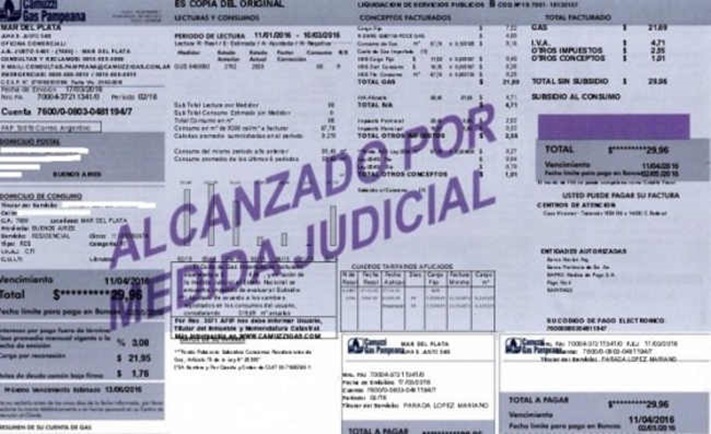 Camuzzi ya distribuye las nuevas facturas tras las resoluciones del Enargas
