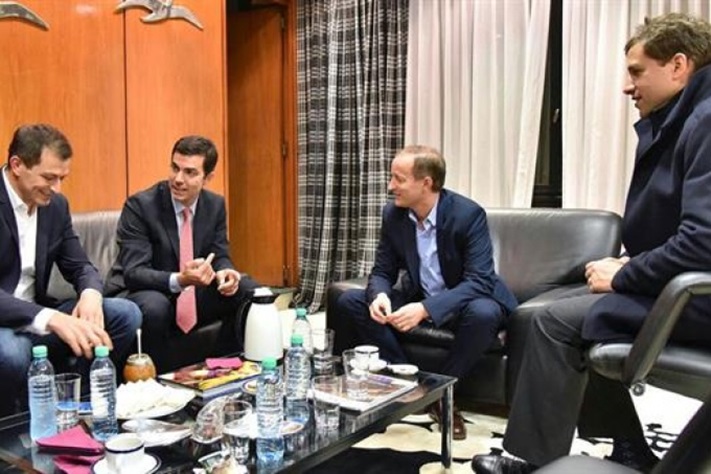 Camino 2017: El Grupo Esmeralda se reunieron con J. M. Urtubey