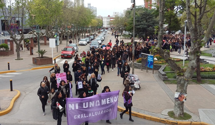 Miramar: Se realizó la Marcha #niunamenos