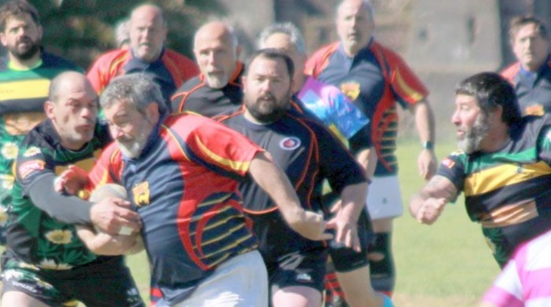 Rugby en Necochea: Los Miramorsas se presentaron en el Encuentro de Veteranos