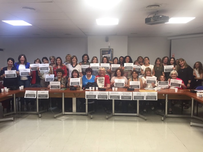 Encuentro con legisladoras y trabajadoras: El empleo de las mujeres en riesgo, el caso de la industria textil y la indumentaria