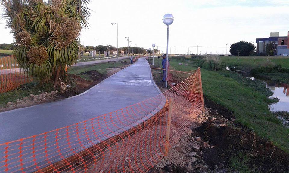 Miramar: Avanzan las obras para la puesta en valor del Parque de los Patricios