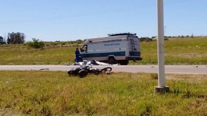 Trágico accidente en la ruta 226: murió un motociclista de 18 años