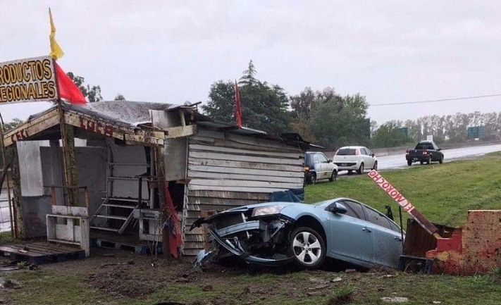 Murió un marplatense en un accidente sobre la ruta 2