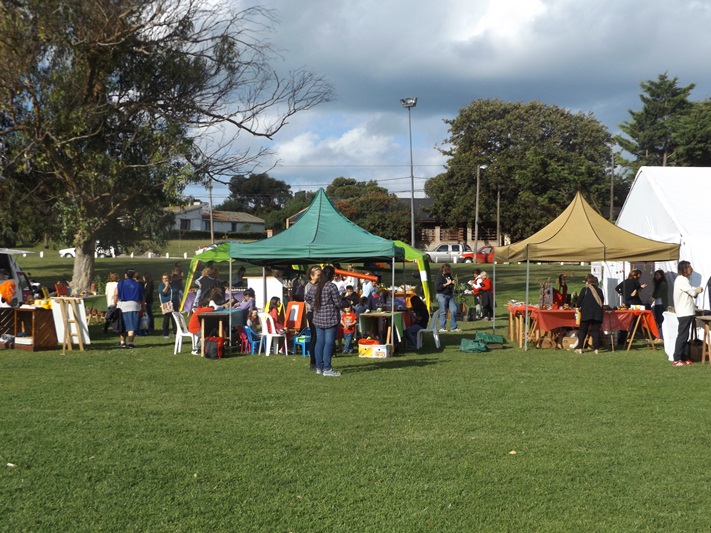 Miramar: la Feria de la Economía Social y Solidaria en el Parque de los Patricios
