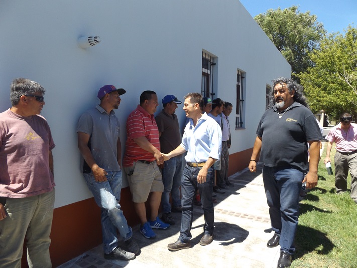 Miramar: El Intendente Di Cesare recorrió los trabajos que se realizaron en el Hospital Municipal