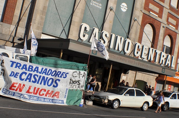 Casineros adhieren al paro del 30 de abril