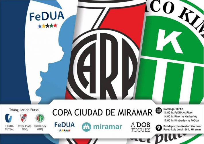 Miramar: Se disputará un triangular de futsal “Copa Ciudad de Miramar”