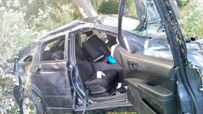 Trágico accidente en la ruta 2: dos mujeres fallecidas