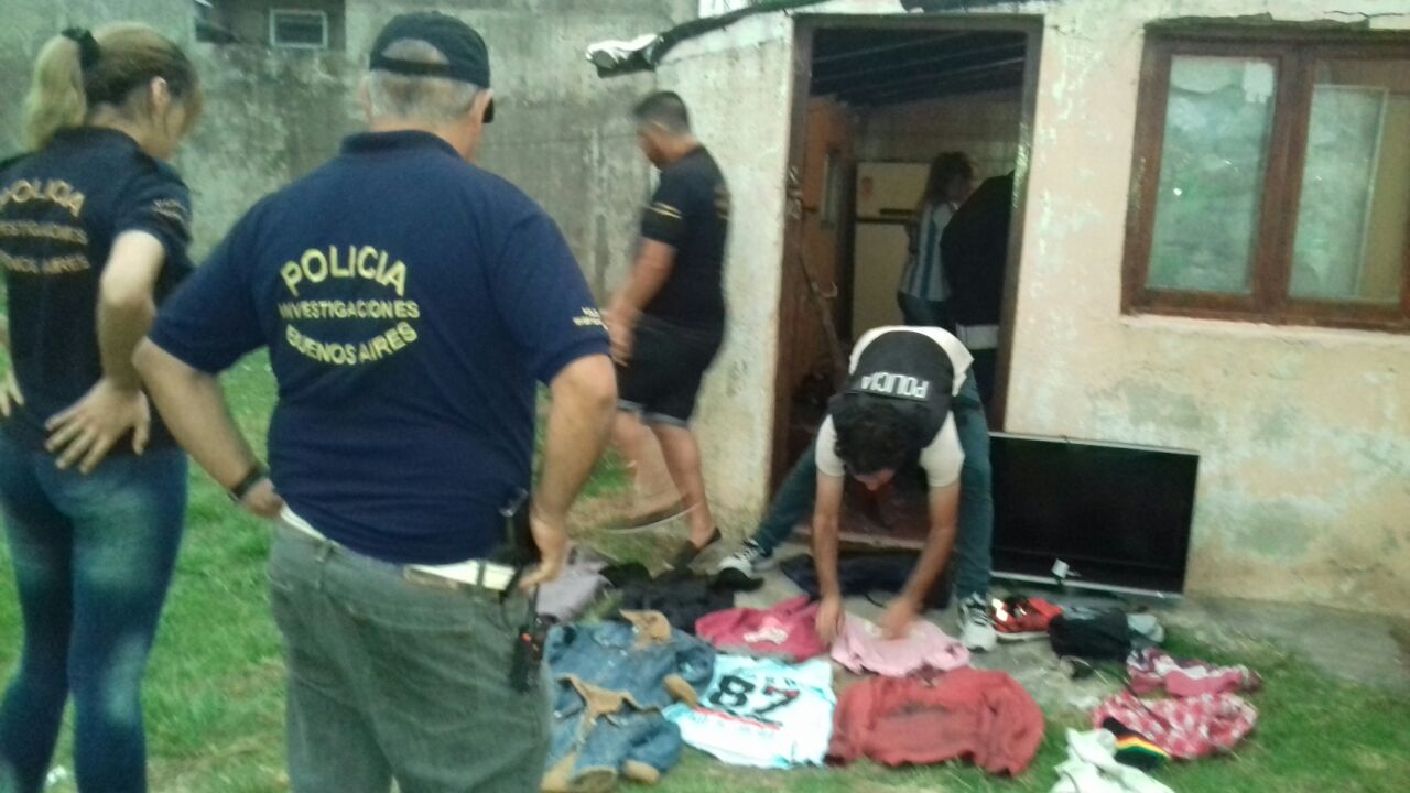 Allanamiento por robos en Mar del Sud arrojó un detenido y varios secuestros