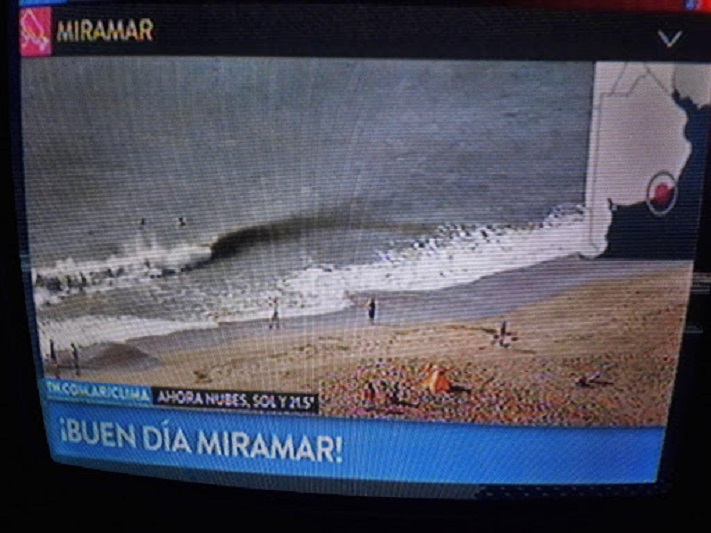 Nueva cámara IP difunde Miramar en TN y Canal 13
