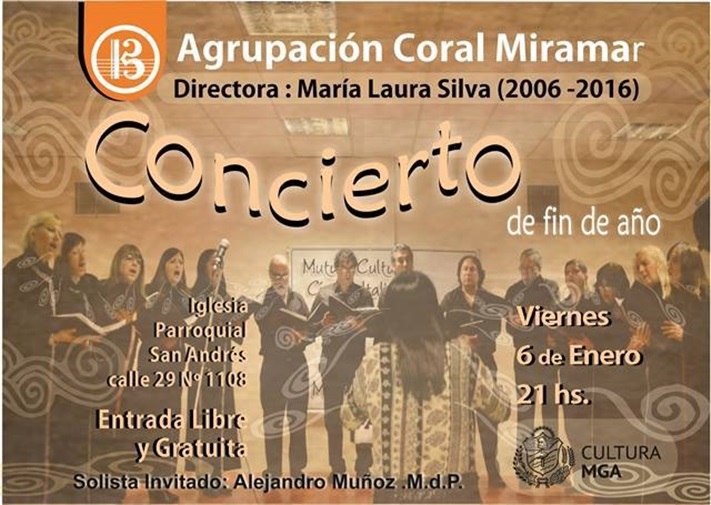 Miramar: Presentación anual de la Agrupación Coral Miramar